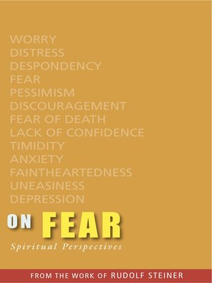 cover image of On Fear
